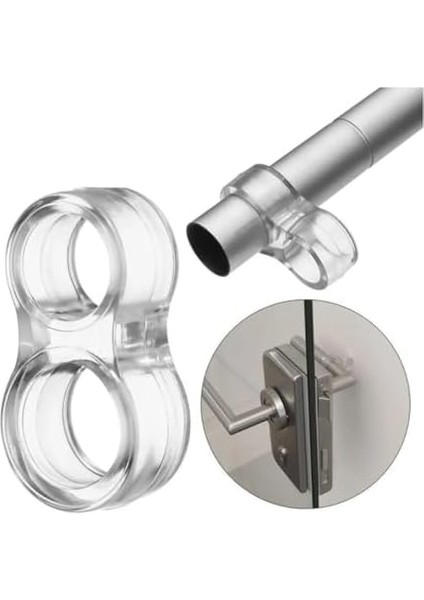 Plastik Kapı Kolu Stoperi, Kapı Arkası Duvar Koruyucu Tampon, Silikon Durdurucu, Pencere Kolu Stoperi (12) fiyatları