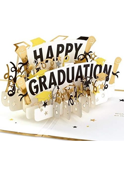 Signature Paper Wonder Pop Up Mezuniyet Kartı (Happy Graduation) modelleri