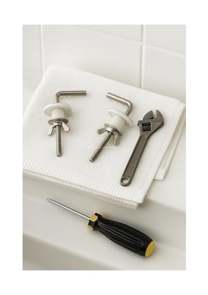 Nikel Krom Kaplamalı Metal Klozet Kapak Menteşe Seti, Parlak Dayanıklı, Ayarlanabilir Vidalı Montaj, Kolay Kurulum, Lüks Tuvalet Kapak Yedek Parça, Tüm Klozetlere Uyumlu (Alttan Sıkmalı) fiyatları