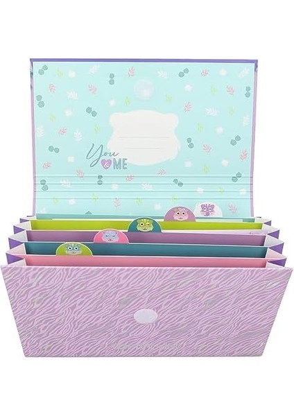 12708 Topmodel Fantasy Tiger - Mektup Kağıdı Seti, 3 Tasarım ve Zarf Içerisinde 24 Mektup Kağıdı Dahil modelleri