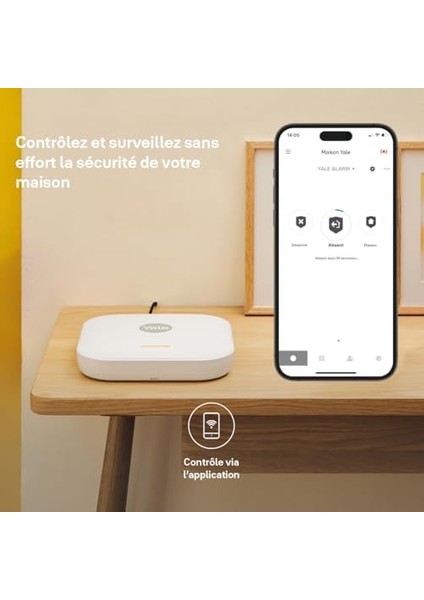 Akıllı Alarm Seti AL-ESTARTKIT3-1A-V1 - 6 Parça, Etkin/kısmen Etkin/devre Dışı Modu, 4 Farklı Alan Kontrolü, Eş Zamanlı Uyarı, Horizon, 1 Km Menzil, Home Uygulaması fiyatları