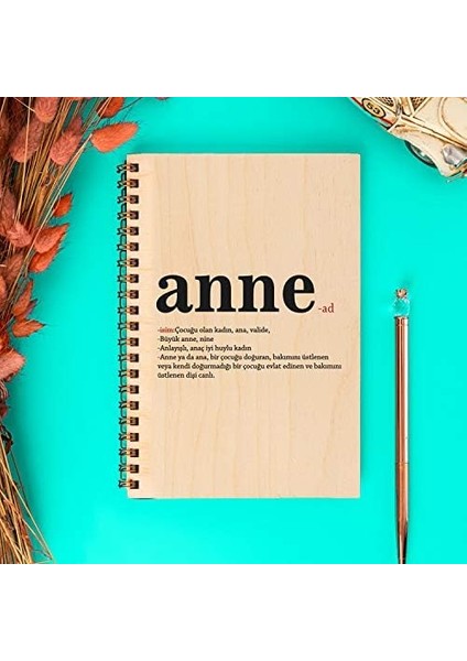 Günü Hediyesi Ahşap Kapaklı Defter fiyatları