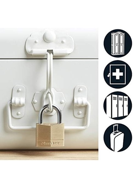 Lock - 140EURSIX - 6 Aynı Anda Pirinç Asma Kilit 40 mm fiyatları