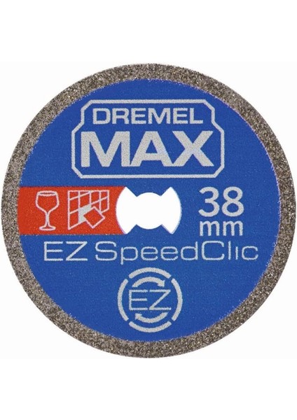 SC545DM Max Ez Speedclic Yüksek Performanslı Elmas Kesme Diski 38 mm