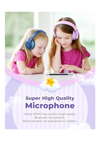 LED Işıklı Güvenli Ses Sınırlı 85 Saat Oynatma Süreli Bluetooth Çocuk Kulaklığı Renkli fiyatları