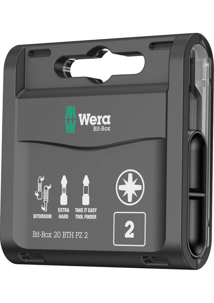 05057762001 Ürün Seti, Bit-Box Bth Pz 2, 20 Parça, Çoklu, Adet