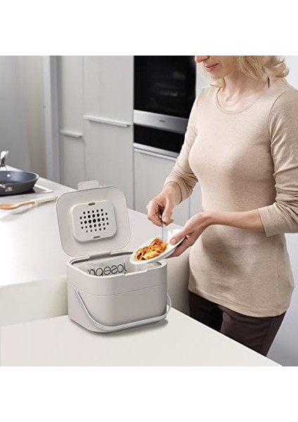 Joseph 30015 Stack 4 Organik Atık Kabı, Plastik, 23,5 x 19,7 x 16,1 Cm, 23.5X19.7X16.100000000000001 cm fiyatları