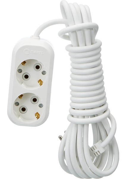 Eko Grup Priz, Ikili, Topraklı, Kordonlu, 5 M