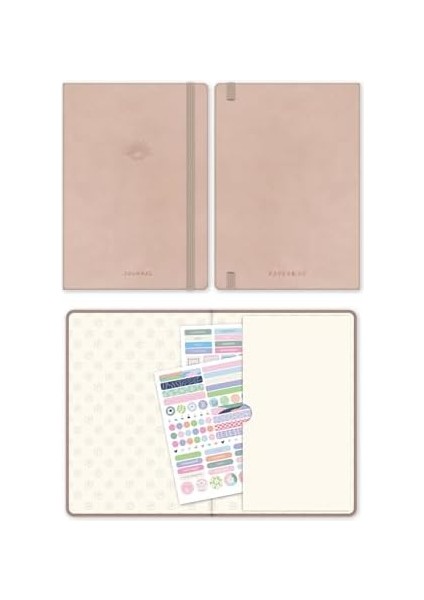 Bullet Journal Noktalı Defter 140 Gr. 80 Yaprak Cappuccino modelleri