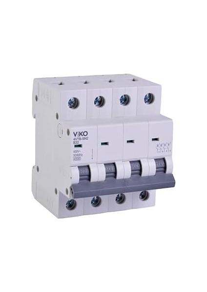 4VTB-4B32 Otomatik Sigorta 4,5ka B Tipi 4 Kutup 32A modelleri