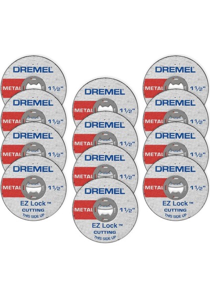 12-Pack Metal Cutoff Wheels -EZ456B