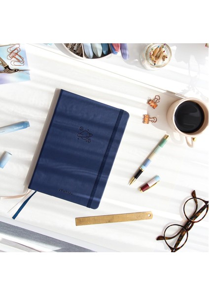 Bullet Journal Noktalı Defter 140 Gr. 80 Yaprak Midnight