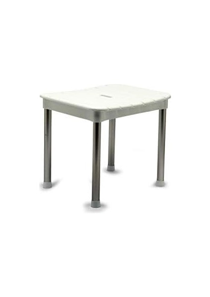 M-KV33-01 Okaliptus Tabure, Maks. 100 kg Kapasite, 37 x 34 x 30 Cm, Beyaz modelleri