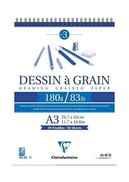 Dessin A Grain Spiralli A3 Defter fiyatları