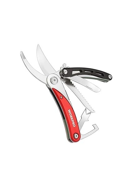 WP382005 4 In 1 Çok Fonksiyonlu Bağ Bahçe Dal Budama Makası