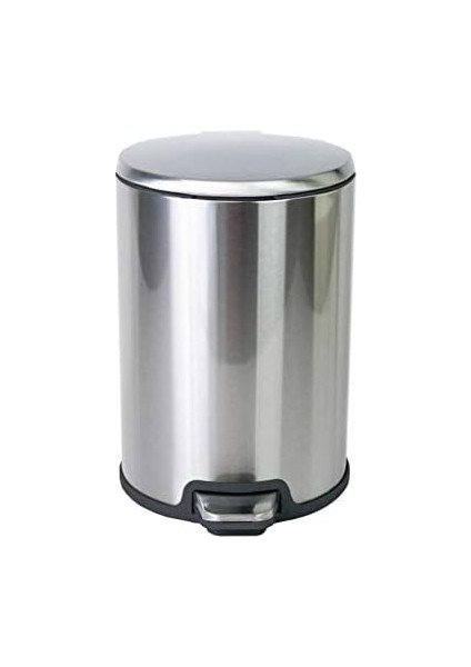 M-E49-30-06 Cigo Pedallı Çöp Kovası 12LT Paslanmaz Iç Kısım Siyah fiyatları