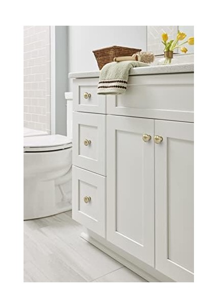 Dolap Topuzu, 32 mm Çap, Altın Rengi, 10 Adet fiyatları