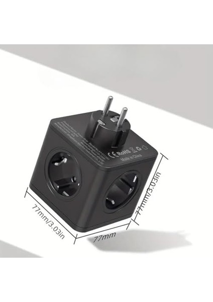 Akım Korumalı Priz, Kablosuz 3'lü Priz Soketi, 3x Priz Girişi, 3x USB Girişi, Ergonomik Priz Çoğaltıcı, Kablosuz Kompakt Tasarım modelleri