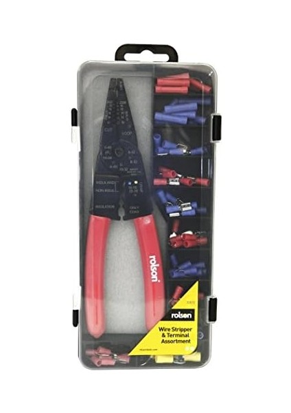 20810 Wire Stripper And Terminal Assortment Set, Black fiyatları