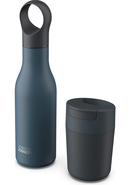 Joseph, Kupa ve Şişe Matara Seti, Matara, 81134, 500ML ve 340ML, Mavi