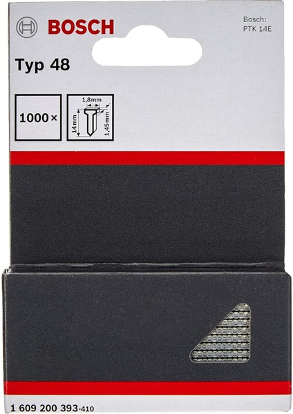 Accessories 1609200393 1000 Çivi 14 Mm, Gri