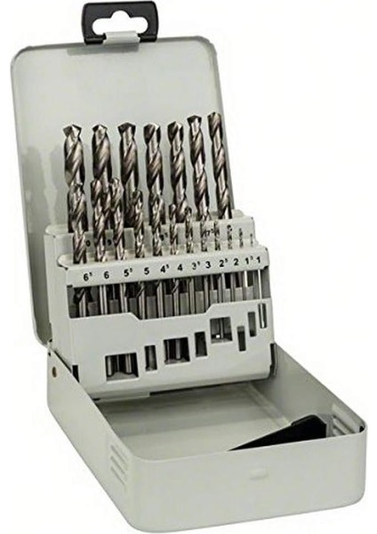 - Hss-G Metal Matkap Ucu Seti 19 Parça