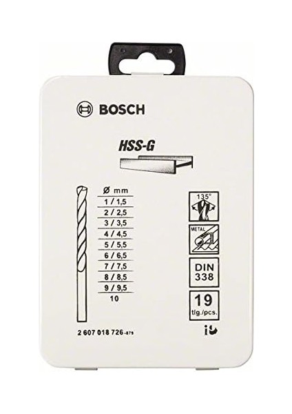- Hss-G Metal Matkap Ucu Seti 19 Parça fiyatları