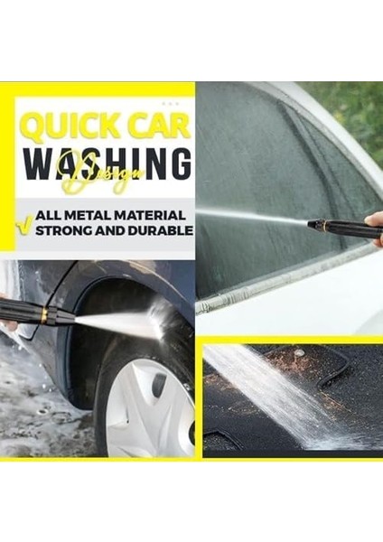 Yüksek Basınçlı Hortum Ucu, Tazyikli Araba Yıkama Su Tabancası, Çok Amaçlı Bahçe Hortum Ucu fiyatları