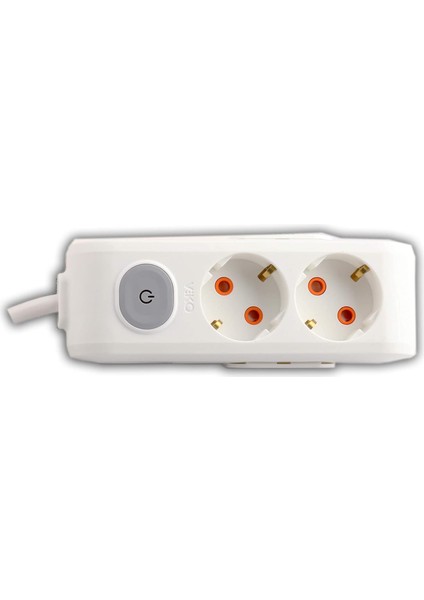 Multilet Ikili Priz Anah Topr Kab Çocuk Kor.3mt (Ikili)