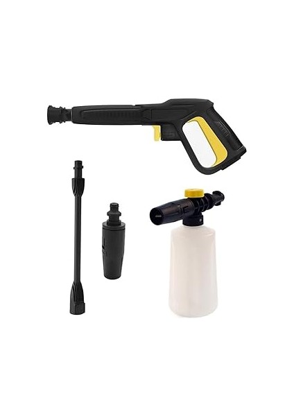 K Serisi Basınçlı Yıkama Makinesi Püskürtme Tabancası, Ucu ve Köpük Aparat K2 K3 K4 K5 K6 K7 Uyumlu