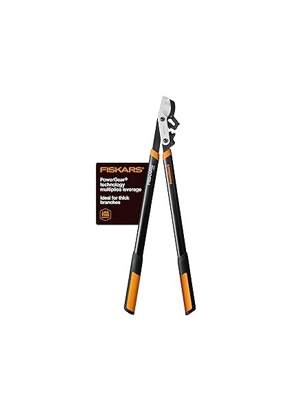 32 Inç Powergear2 Çelik Bıçak Bahçe Bypass Lopper ve Ağaç Düzeltici - 2 Inç Çapa Kadar Dallar Için Keskin Hassas Öğütülmüş Çelik Bıçak Ağacı Kesici Bıçak