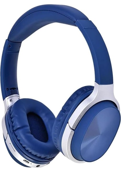 BLT20 Kafa Üstü Bluetooth Kulaklık Mavi