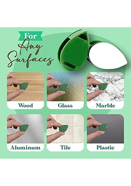 Lu Yaprak Tasarımlı Kablo Bitki Sarmaşık Düzenleyici Yapışkanlı Klipsler modelleri