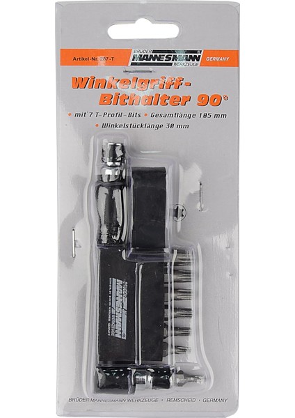 M 287/T Açılı Dar Mekan Torx Set