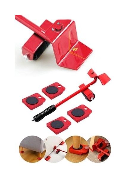 Tekerlekli Mobilya Beyaz Eşya Buzdolabı Taşıma Mobilya Kaydırma Aparatı 150KG Dayanıklı fiyatları