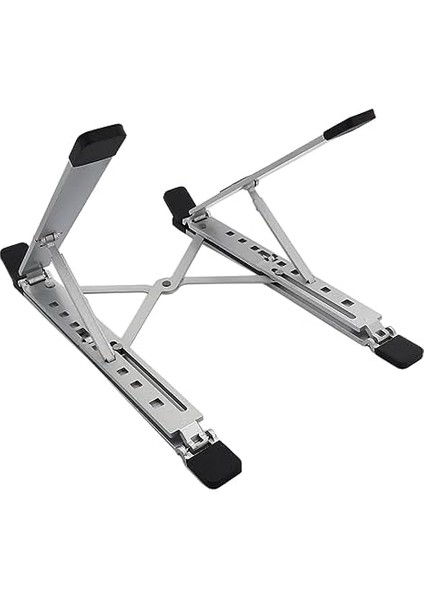 Kaliteli Tok Alüminyum Dizüstü Bilgisayar Notebook Standı Yüksekliği Ayarlanabilir 30CM Maksimum Yükseklik Stand Taşınabilir Yükseltici MacBook Uyumlu Tüm Dizüstü Bilgisayar 10-16 Inç N8 modelleri