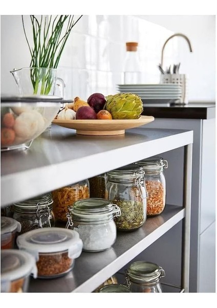 Korken Kapaklı Kavanoz, 0,5 L (Şeffaf Cam) modelleri