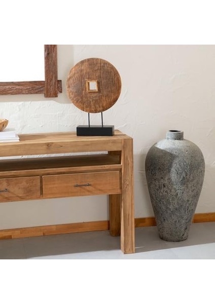 Tenggara Standlı Dekoratif Obje 44 cm Natural fiyatları