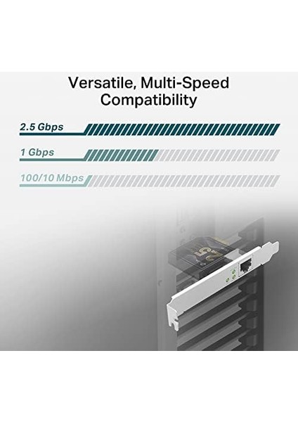 TX201, 2.5 Gigabit Pcıe Ağ Adaptörü modelleri