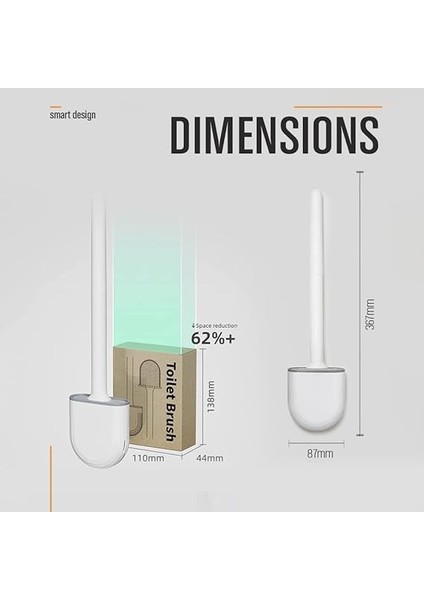 High-Tech Silikon Tuvalet Fırçası, Kavisli Tasarım, Çizik Bırakmayan Başlık, Silikon Tuvalet Fırçası, Duvara Yapıştırmalı, Tuvalet, Küvet, Banyo Fırçası, Temizleme Fırçası fiyatları