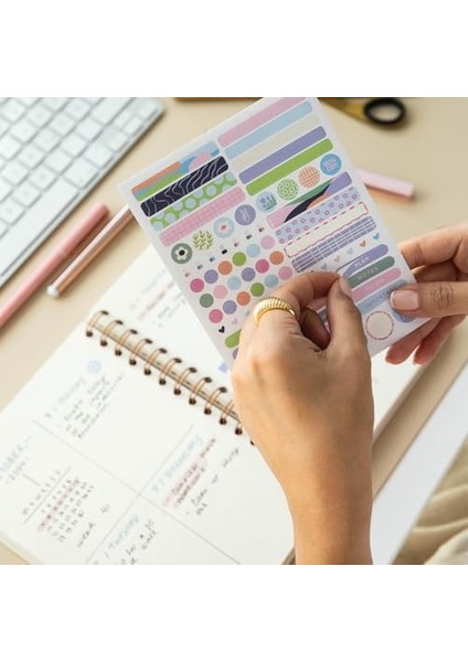 A5 Spiralli Sert Kapak Keten Noktalı Tarihsiz Not Defteri Koyu Yeşil fiyatları