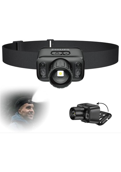 SFL1403 400 Lümen 5W LED El Feneri Teleskopik Zoom Sos Modlu Şarj Edilebilir Uzun Menzilli Flashlight