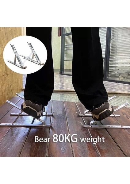 Gn-17 Alüminyum Kasa Dizüstü Bilgisayar Standı Katlanır Çantalı Tablet ve Telefonla Uyumlu modelleri