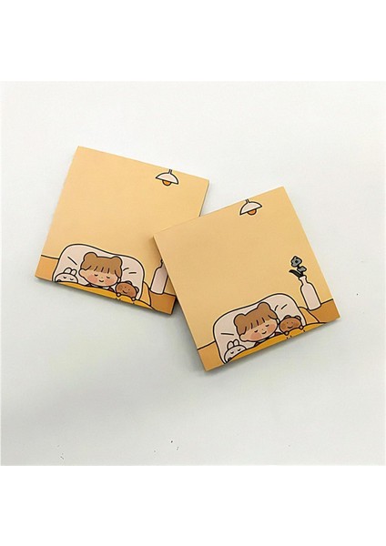 Uykucular Temalı Renkli Not Seti