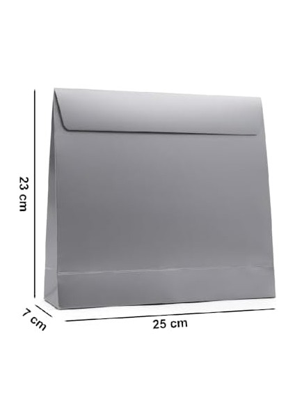 Design 25X23 Kitap Boy Gümüş Hediye Kutusu modelleri