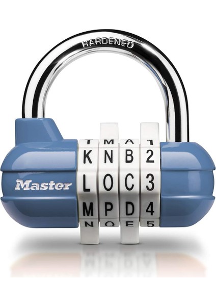 Lock 1534EURD Şifreli Kilit Veya Harf, Rastgele Renk, 5,9 x 6,4 x 2,6 cm