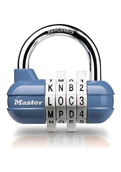 Lock 1534EURD Şifreli Kilit Veya Harf, Rastgele Renk, 5,9 x 6,4 x 2,6 cm modelleri