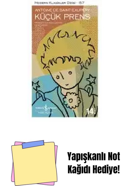 Küçük Prens + Yapışkanlı Not Kağıdı