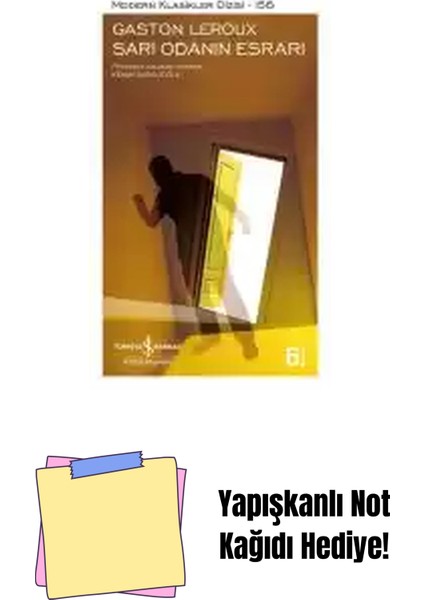 Sarı Odanın Esrarı + Yapışkanlı Not Kağıdı