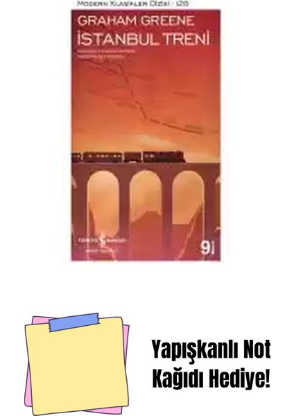 Istanbul Treni + Yapışkanlı Not Kağıdı